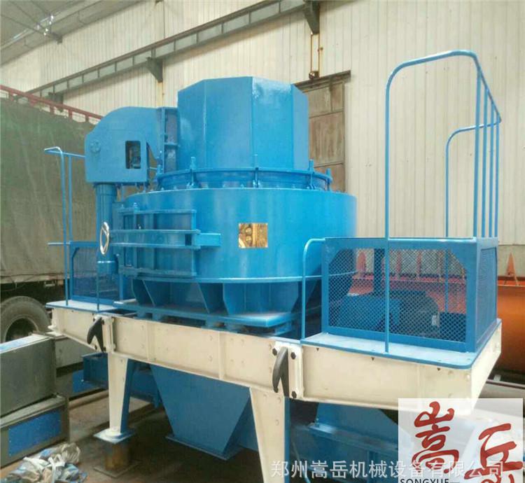 成套大型高產量 高效鵝卵石制砂機 新型5X離心沖擊制砂機