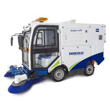 明諾新型全封閉掃地機(jī)，物業(yè)小區(qū)用MN-X800掃地車