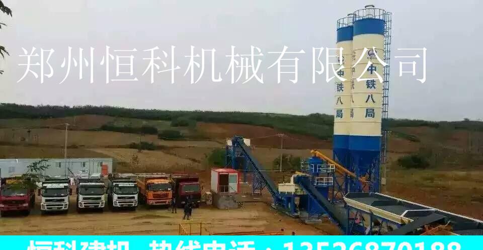 穩定土拌和設備wdz600改良土拌合站，混凝土攪拌站，穩定土